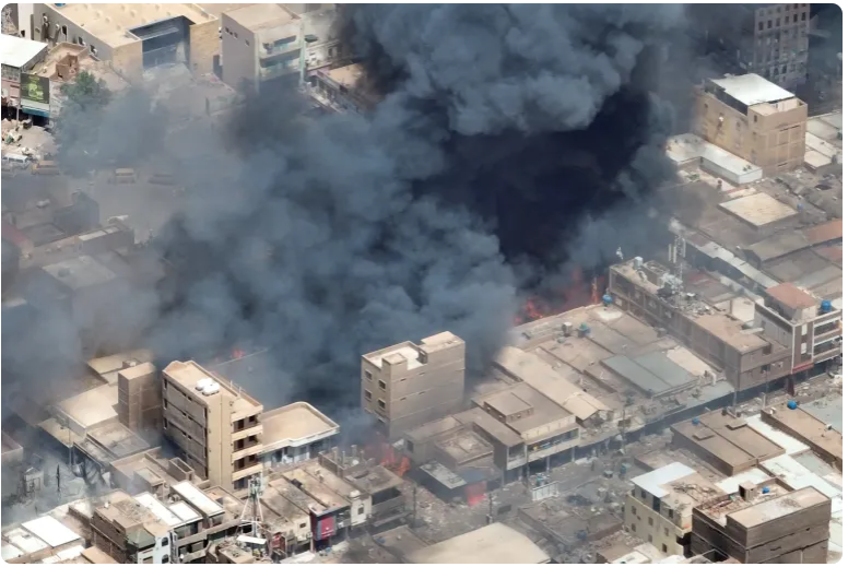 سوق أم درمان أثناء الحرب